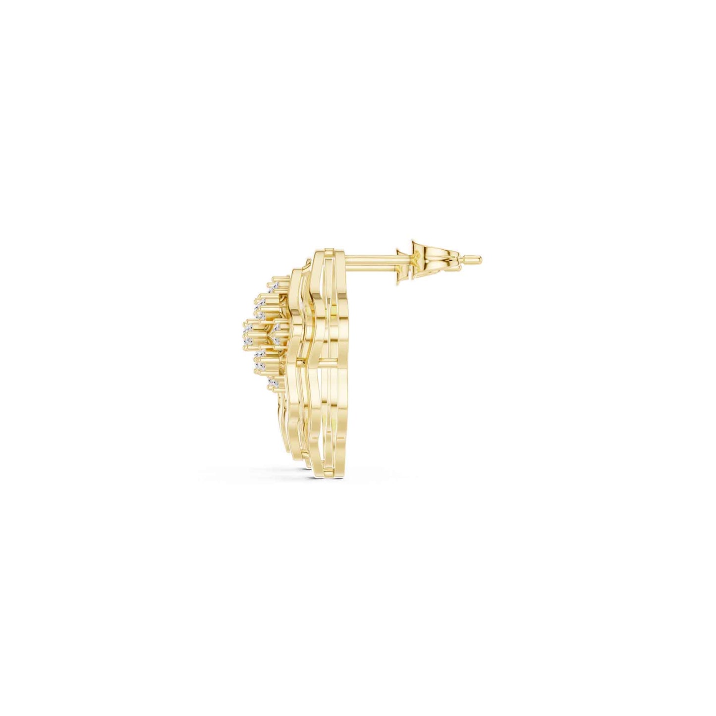 Bloom Halo Lab Grown Diamond Stud Earrings