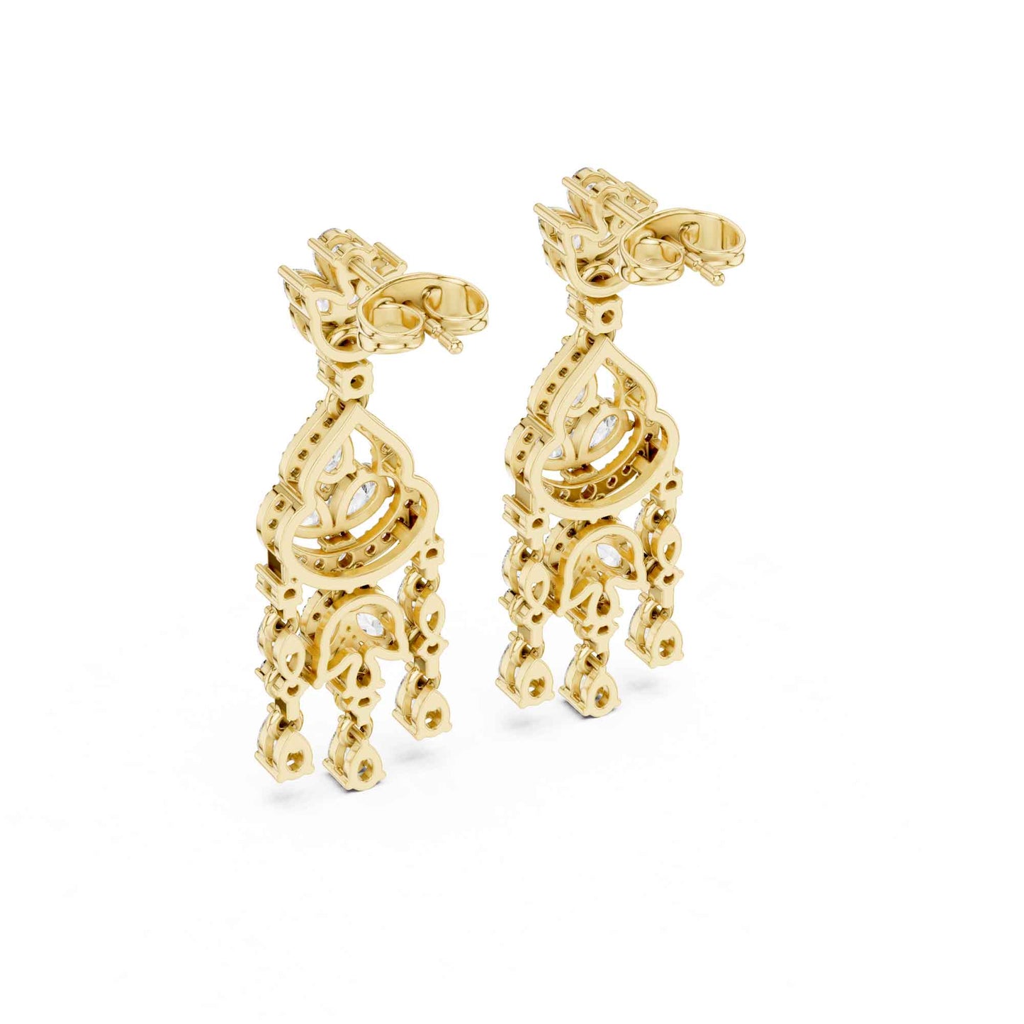 Imperial Chandelier Diamond Drop & Dangle Earrings