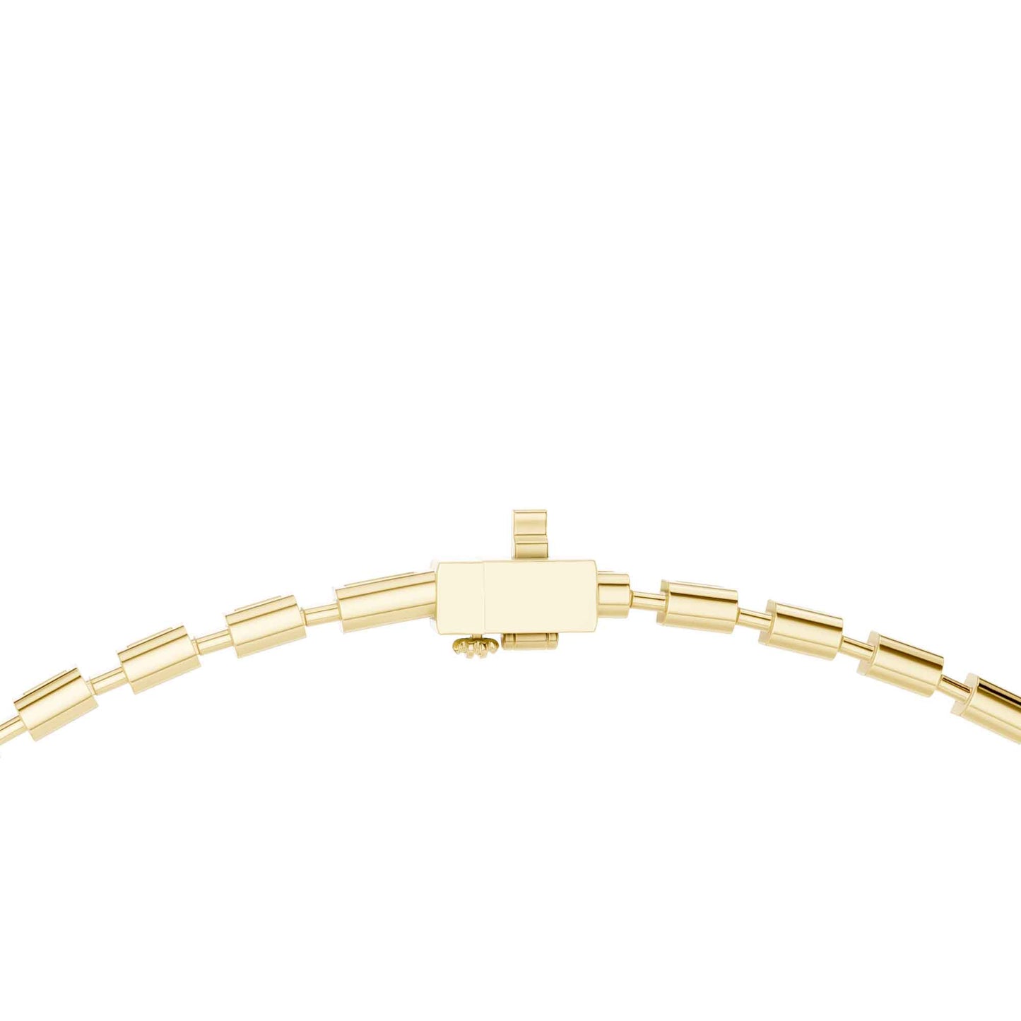 Luxe Line Emerald Lab Grown Diamond Collar Tennis Necklace