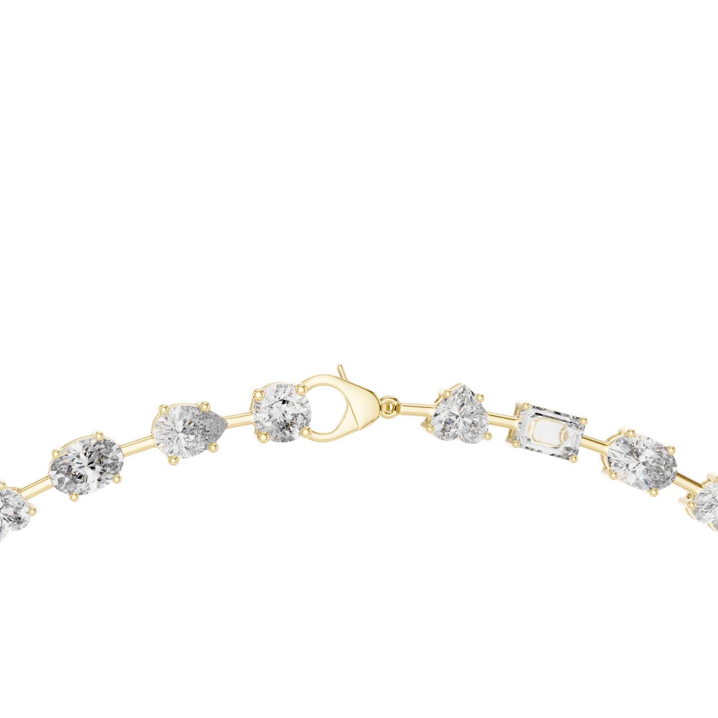 Harmony Multi-Shape Lab Grown Diamond Necklace