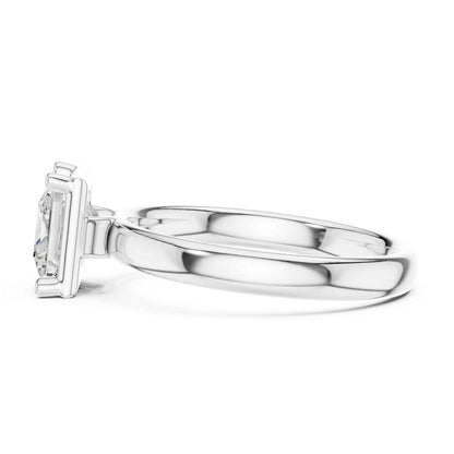 1.5 Carat Timeless Princess Cut Diamond Ring with Minimalist Band