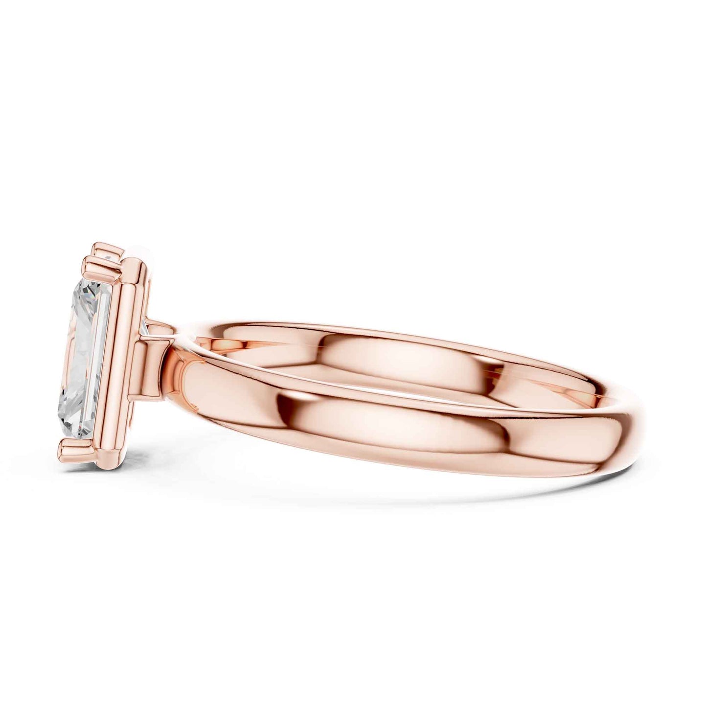 1.5 Carat Radiant Cut Diamond Solitaire Engagement Ring