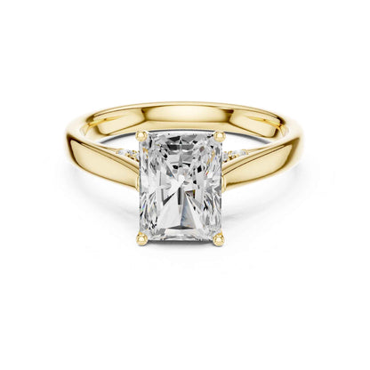 2 Carat Radiant Cut Lab Grown Diamond Engagement Ring