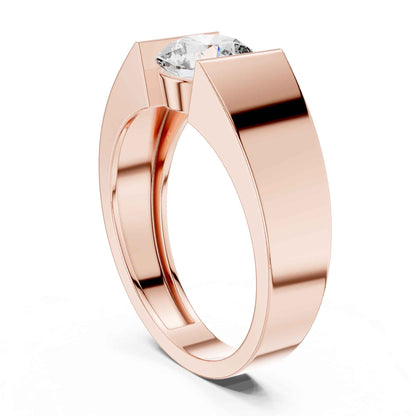 1.5 Carat Bold Round-Cut Diamond Statement Ring