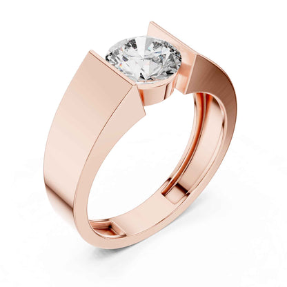 1.5 Carat Bold Round-Cut Diamond Statement Ring