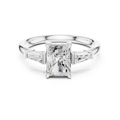 1.5 Carat Radiant Cut Lab Grown Diamond Engagement Ring