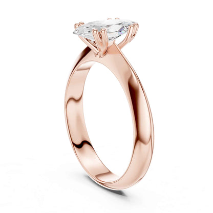 1.5 Carat Marquise Cut Diamond Solitaire Ring