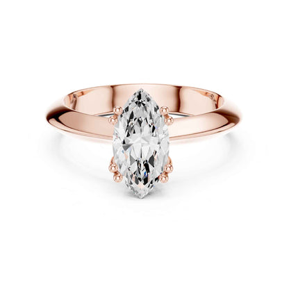 1.5 Carat Marquise Cut Diamond Solitaire Ring