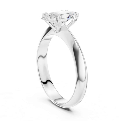 1.5 Carat Marquise Cut Diamond Solitaire Ring