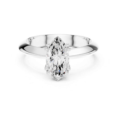 1.5 Carat Marquise Cut Diamond Solitaire Ring