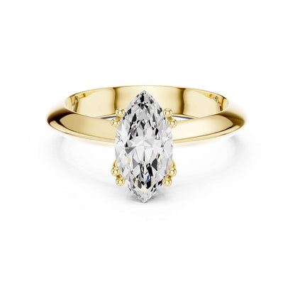 1.5 Carat Marquise Cut Diamond Solitaire Ring