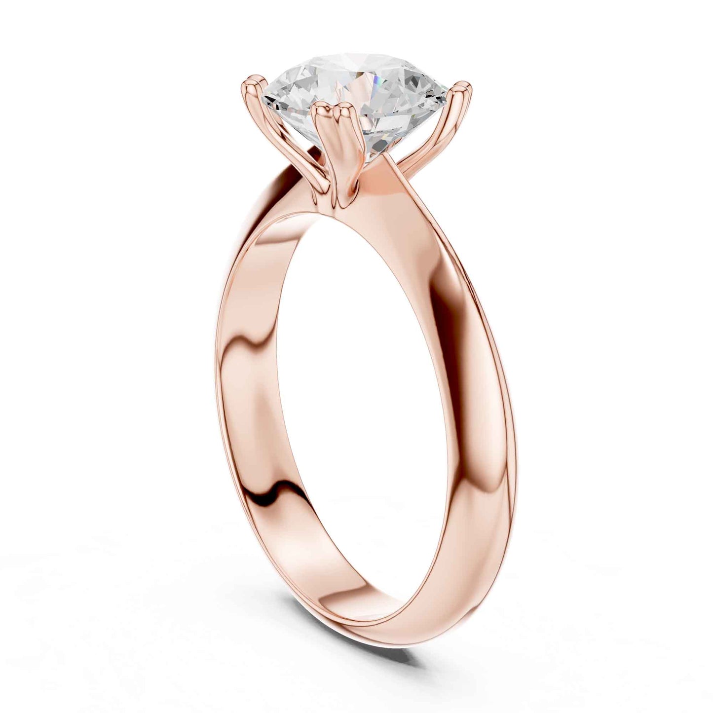 1.5 Carat Elegant Round Cut Diamond Solitaire Ring