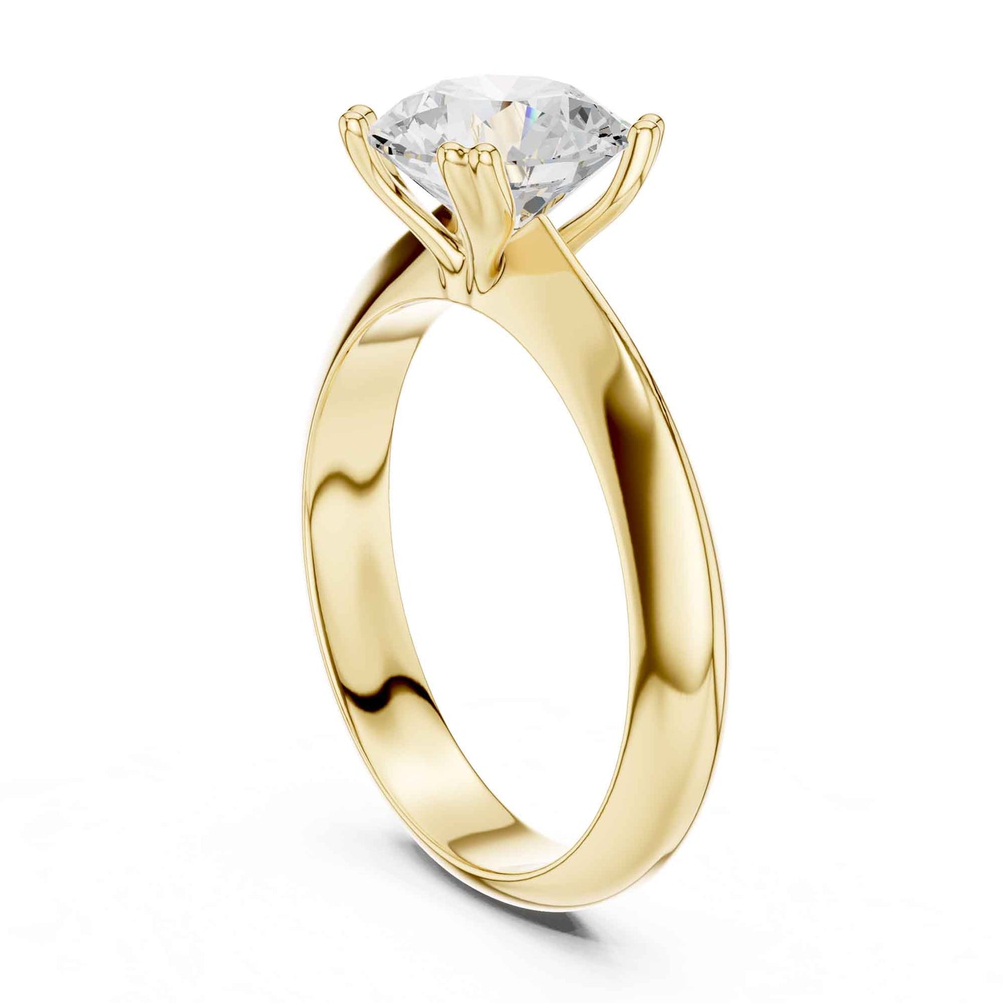 1.5 Carat Elegant Round Cut Diamond Solitaire Ring