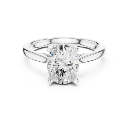 2 Carat Classic Oval Cut Lab Grown Diamond Engagement Ring