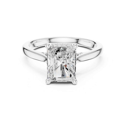 2 Carat Radiant Cut Lab Grown Diamond Engagement Ring