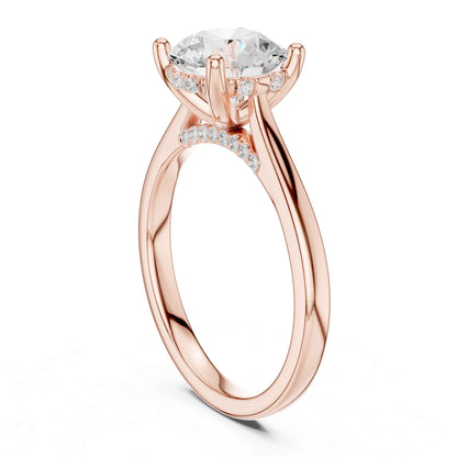 2 Carat Round Brilliant Lab Grown Diamond Engagement Ring