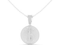 Pavé Lab Grown Diamond Dollar Sign Medallion Chain & Pendant