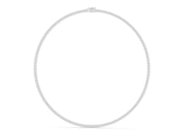 Classic Round Cut Lab Grown Diamond Tennis Necklace