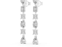 Celeste Multi-Shape Lab Grown Diamond Drop & Dangle Earrings