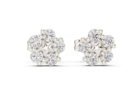 Royal Clover Lab Grown Diamond Stud Earrings