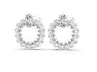 Multi-Shape Lab Grown Diamond Statement Stud Earrings