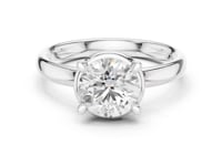 1.5 Carat Round Cut Solitaire Diamond Engagement Ring
